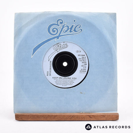 REO Speedwagon Keep On Loving You 7" Vinyl Record - In Sleeve