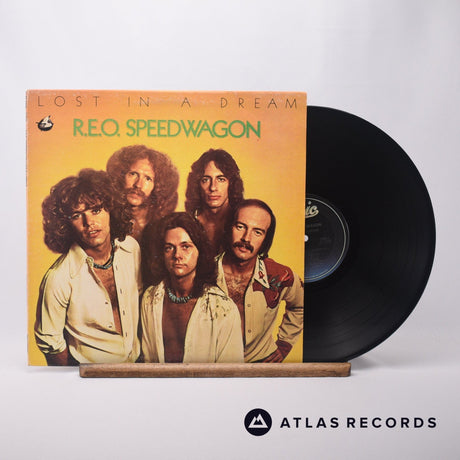 REO Speedwagon Lost In A Dream LP Vinyl Record - Front Cover & Record