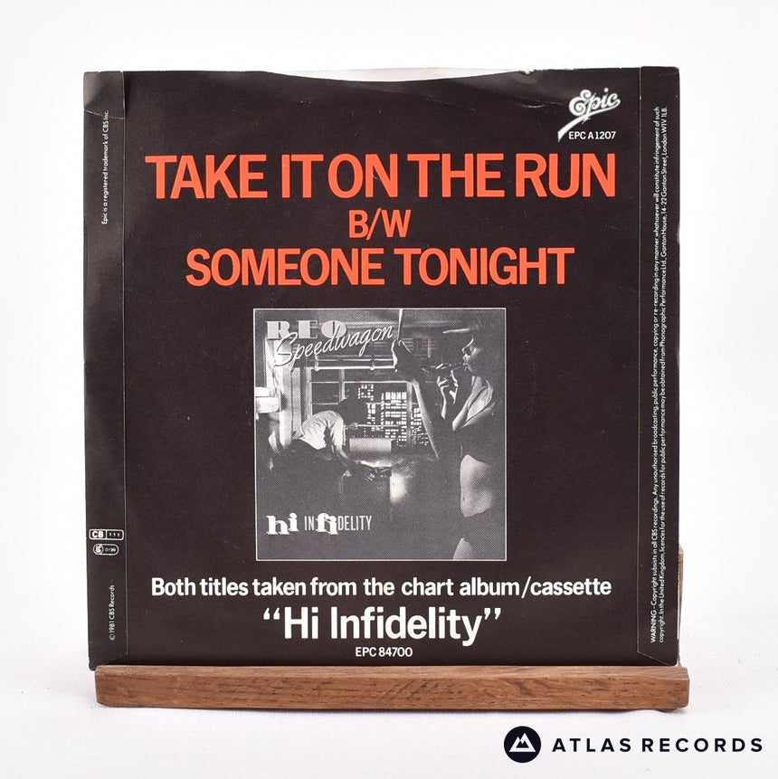 REO Speedwagon - Take It On The Run - 7" Vinyl Record - VG+/EX