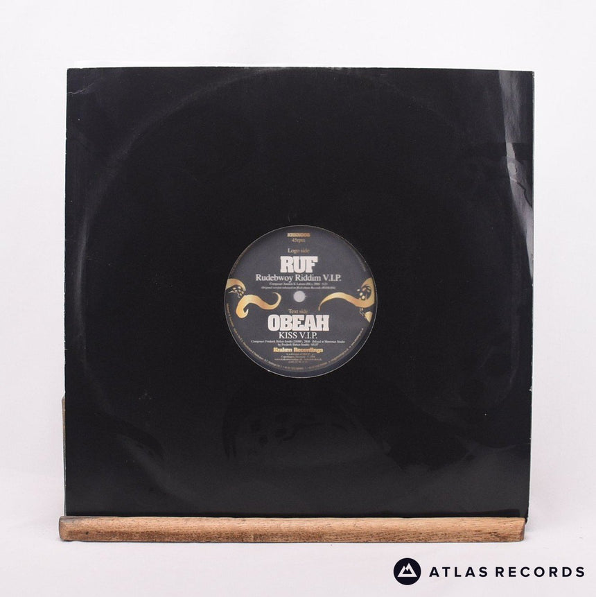 RUF - Rudebwoy Riddim V.I.P. / Kiss V.I.P. - Denmark 12" Vinyl Record - VG+/VG+