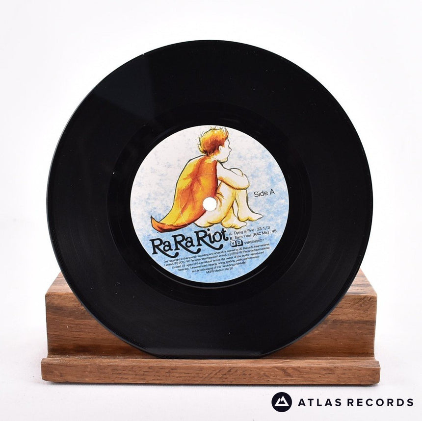Ra Ra Riot - Dying Is Fine - 7" Vinyl Record - NM/EX