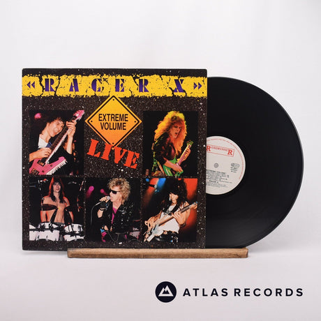 Racer X Extreme Volume Live LP Vinyl Record - Front Cover & Record