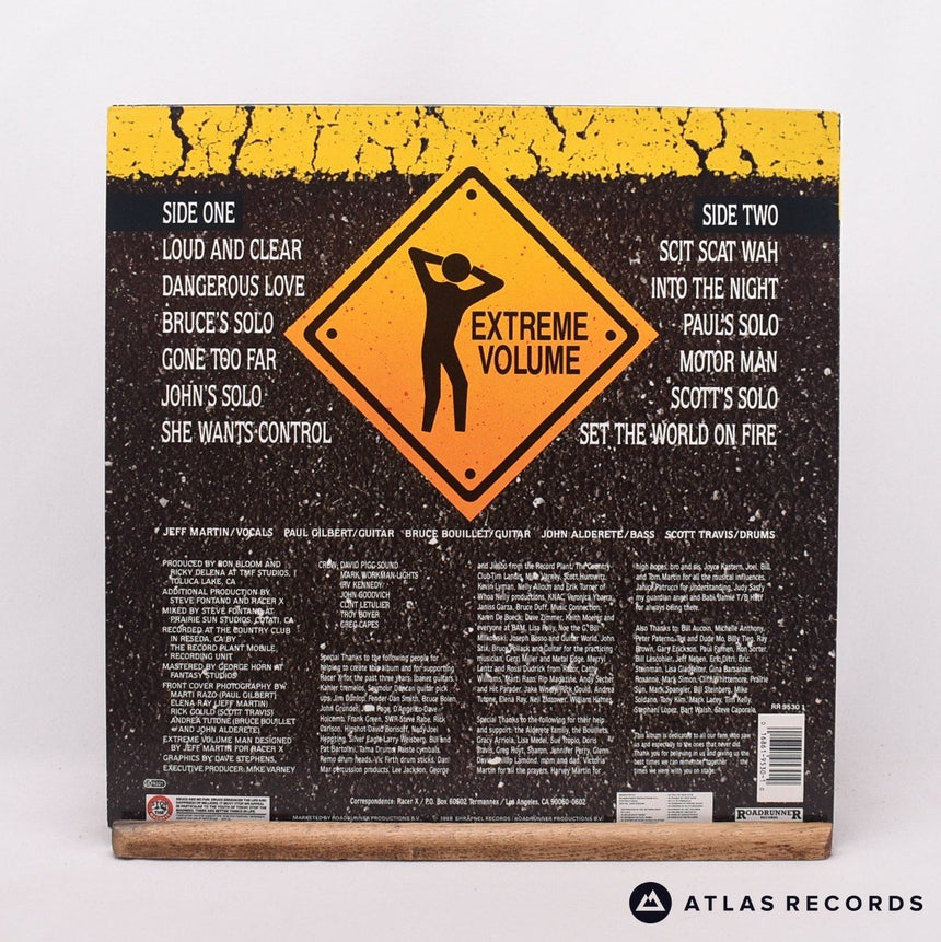 Racer X - Extreme Volume Live - LP Vinyl Record - EX/EX