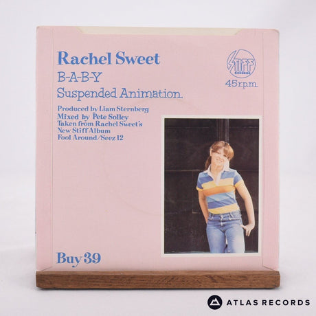 Rachel Sweet - B-A-B-Y - 7" Vinyl Record - VG+/EX