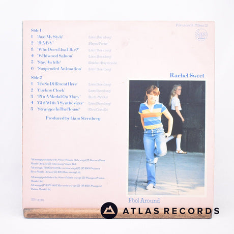 Rachel Sweet - Fool Around - White LP Vinyl Record - VG+/VG+