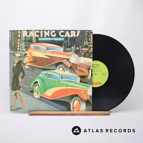 Racing Cars Downtown Tonight LP Vinyl Record - Front Cover & Record