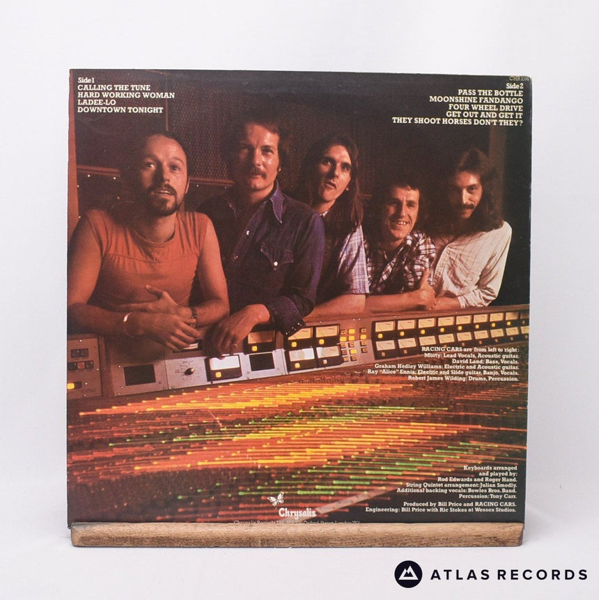 Racing Cars - Downtown Tonight - LP Vinyl Record - EX/EX