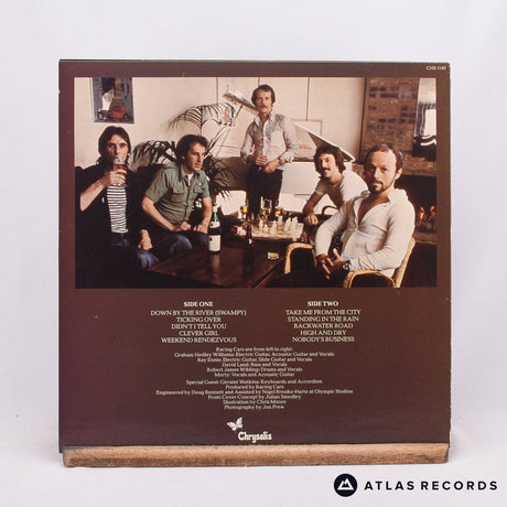 Racing Cars - Weekend Rendezvous - Lyric Sheet LP Vinyl Record - EX/EX