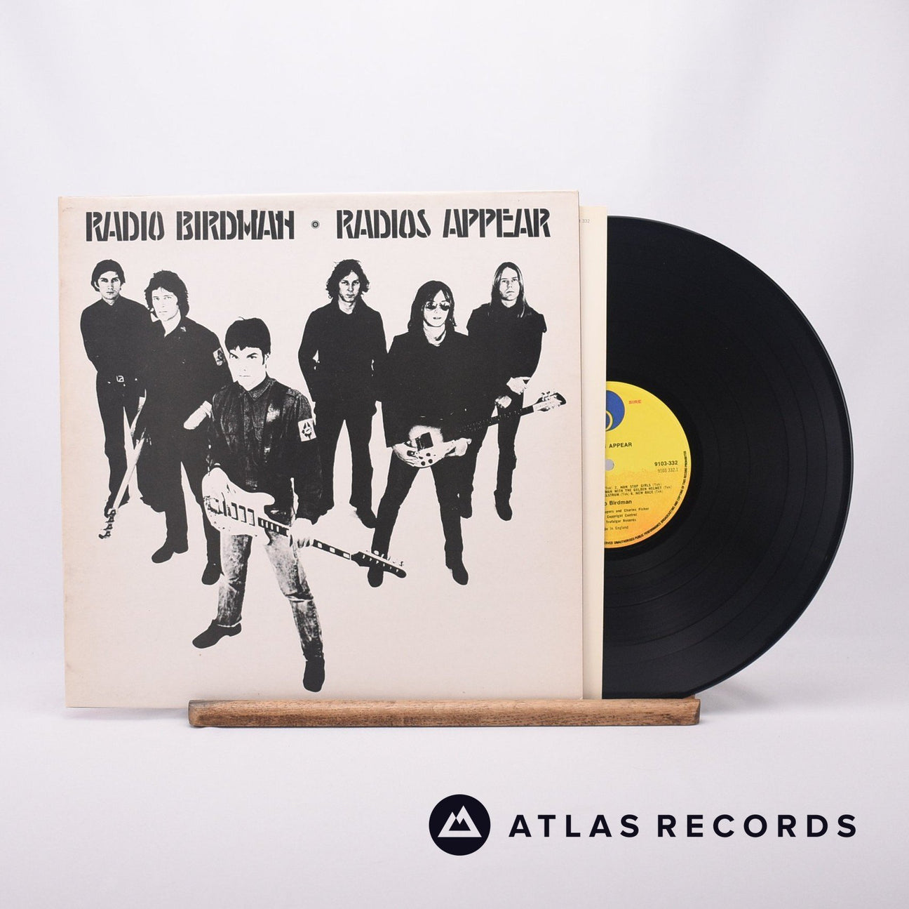 Radio Birdman Radios Appear LP Vinyl Record - Front Cover & Record