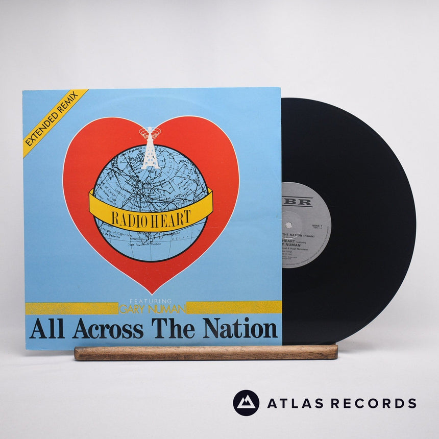 Radio Heart All Across The Nation 12" Vinyl Record - Front Cover & Record