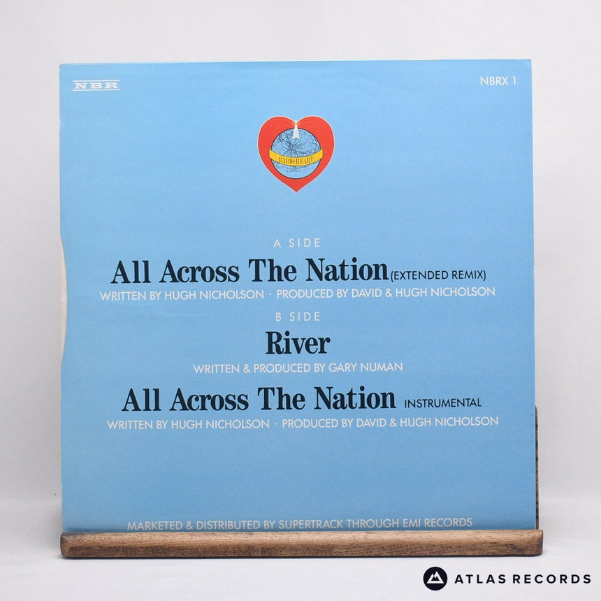 Radio Heart - All Across The Nation (Extended Remix) - 12" Vinyl Record - EX/EX