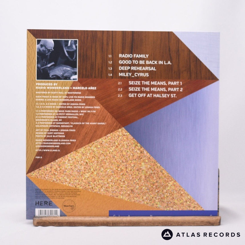 Radio Wonderland - Seize The Means - LP Vinyl Record - NM/EX