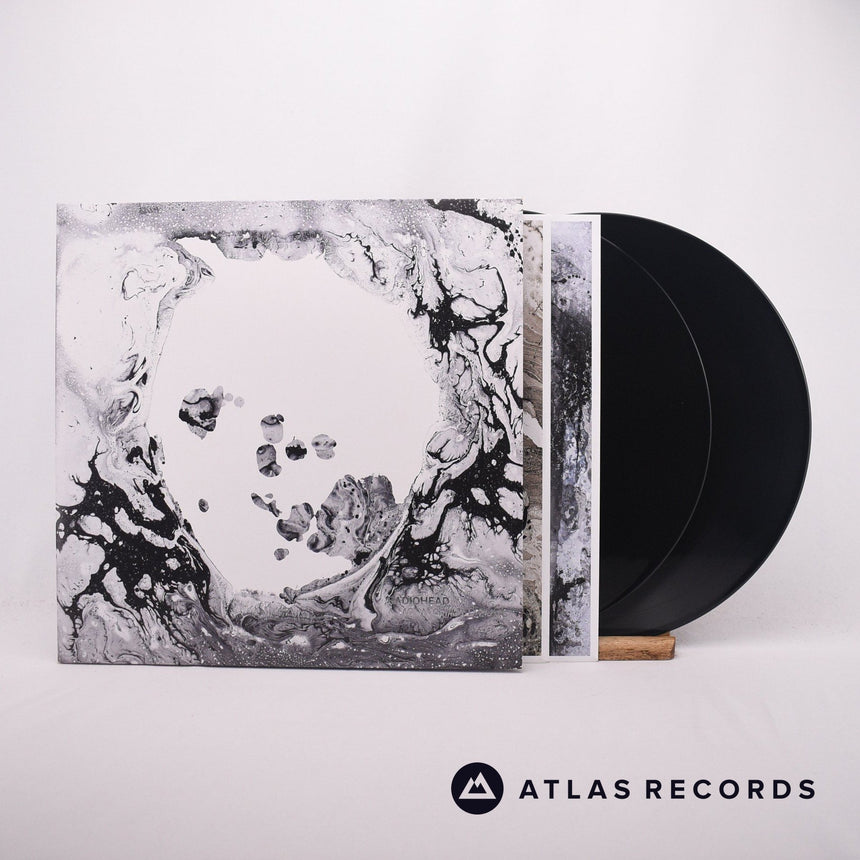 Radiohead A Moon Shaped Pool 2 x LP Vinyl Record - Front Cover & Record