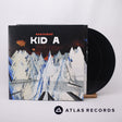 Radiohead Kid A 2 x LP Vinyl Record - Front Cover & Record