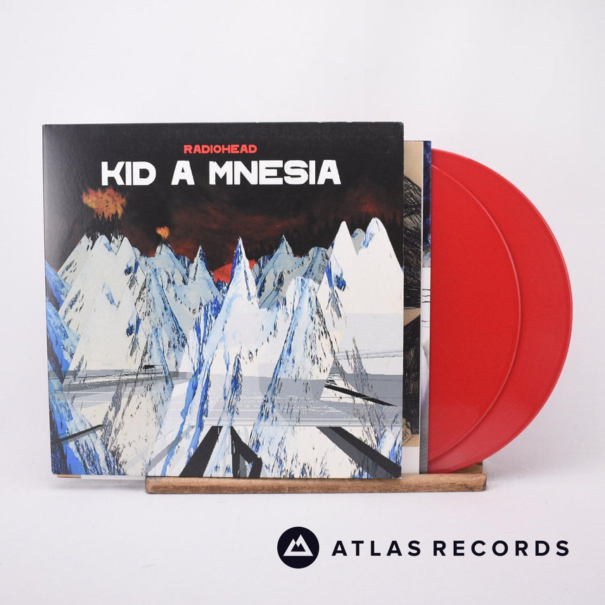 Radiohead Kid A Mnesia 3 x LP Vinyl Record - Front Cover & Record