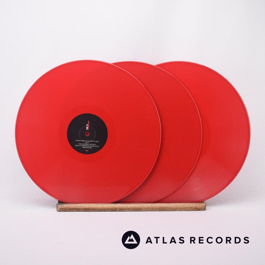 Radiohead - Kid A Mnesia - Red Limited Edition 3 x LP Vinyl Record - EX/NM