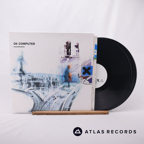 Radiohead OK Computer Double LP Vinyl Record - Front Cover & Record