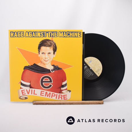 Rage Against The Machine Evil Empire LP Vinyl Record - Front Cover & Record