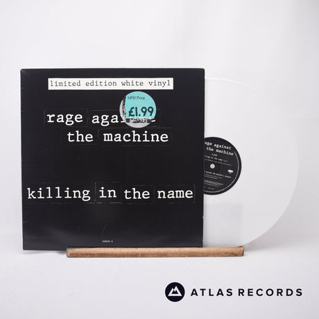 Rage Against The Machine Killing In The Name 12" Vinyl Record - Front Cover & Record
