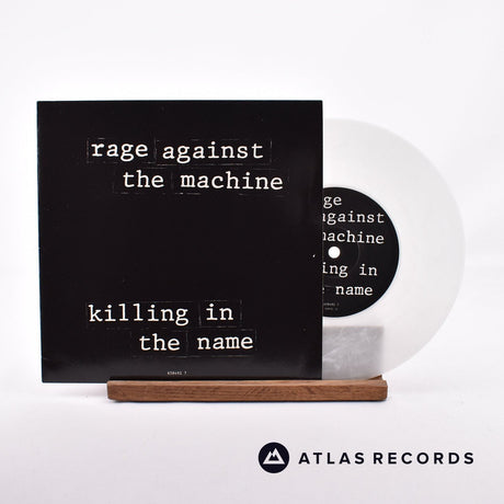 Rage Against The Machine Killing In The Name 7" Vinyl Record - Front Cover & Record