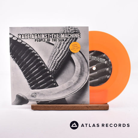 Rage Against The Machine People Of The Sun 7" Vinyl Record - Front Cover & Record