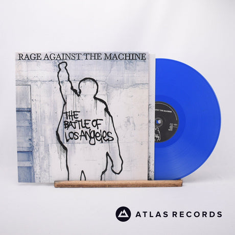 Rage Against The Machine The Battle Of Los Angeles LP Vinyl Record - Front Cover & Record