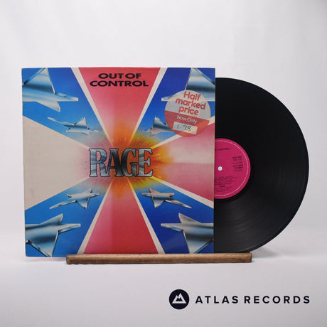 Rage Out Of Control LP Vinyl Record - Front Cover & Record