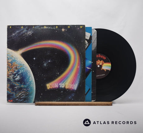 Rainbow Down To Earth LP Vinyl Record - Front Cover & Record