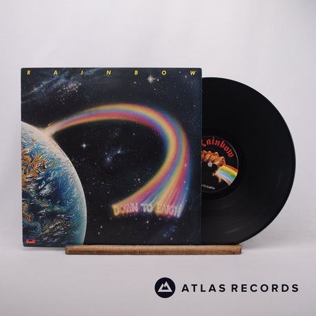 Rainbow Down To Earth LP Vinyl Record - Front Cover & Record