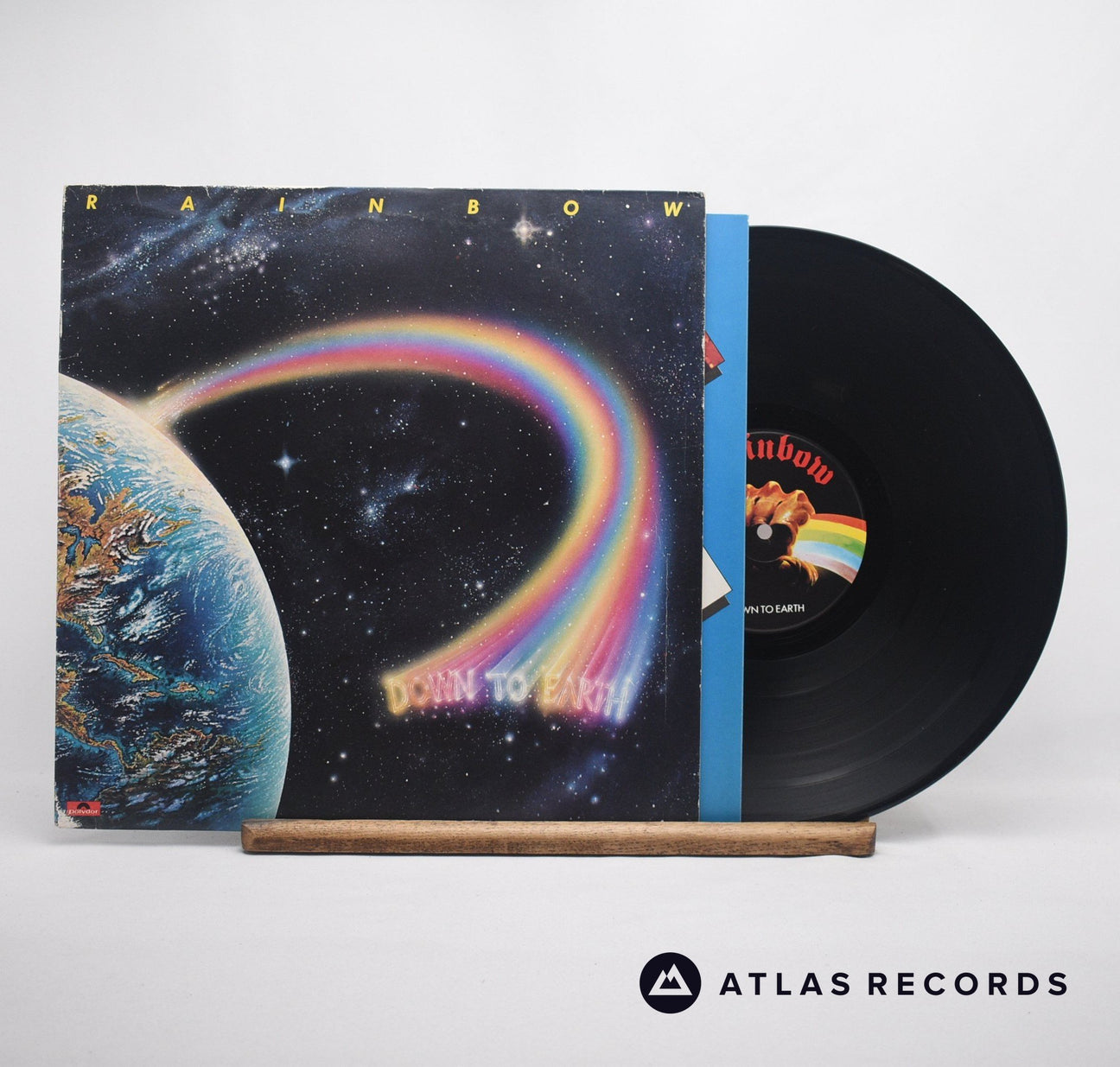 Rainbow Down To Earth LP Vinyl Record - Front Cover & Record