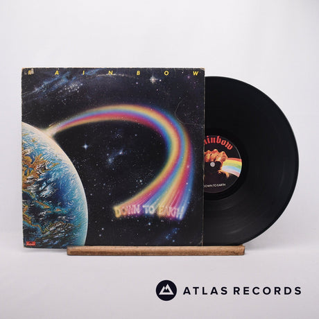 Rainbow Down To Earth LP Vinyl Record - Front Cover & Record