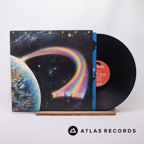Rainbow Down To Earth LP Vinyl Record - Front Cover & Record