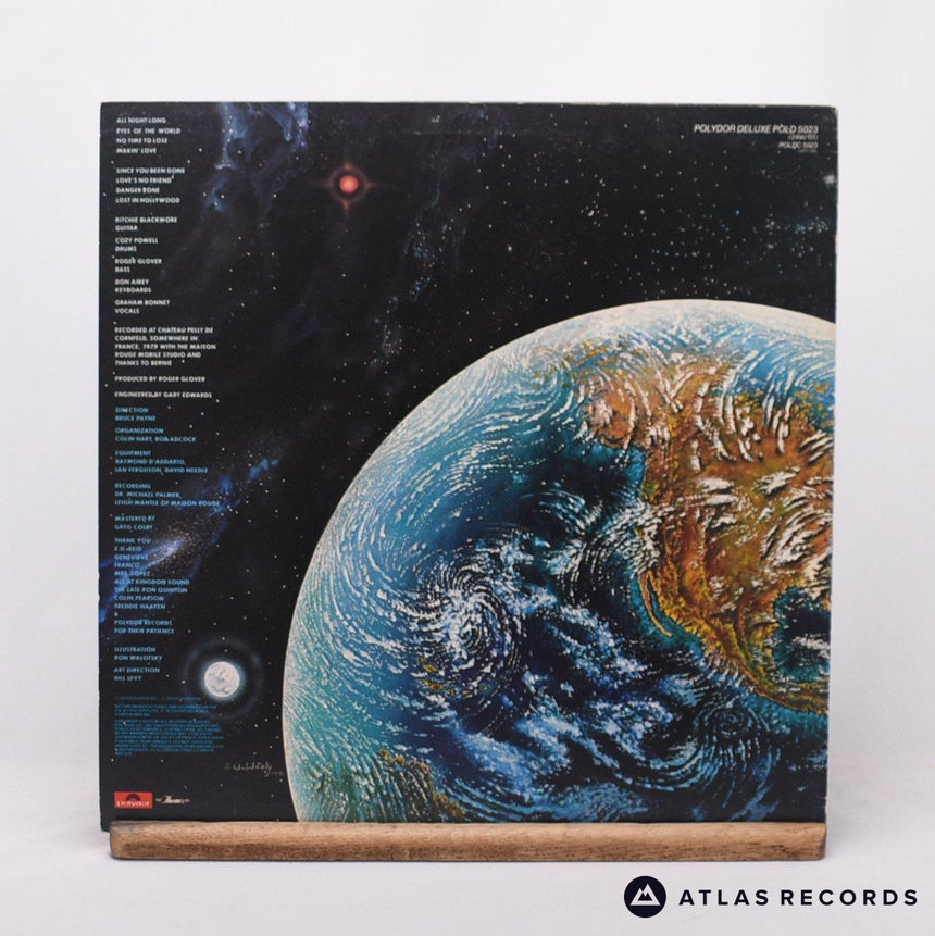 Rainbow - Down To Earth - Clear A5 B5 LP Vinyl Record - EX/EX