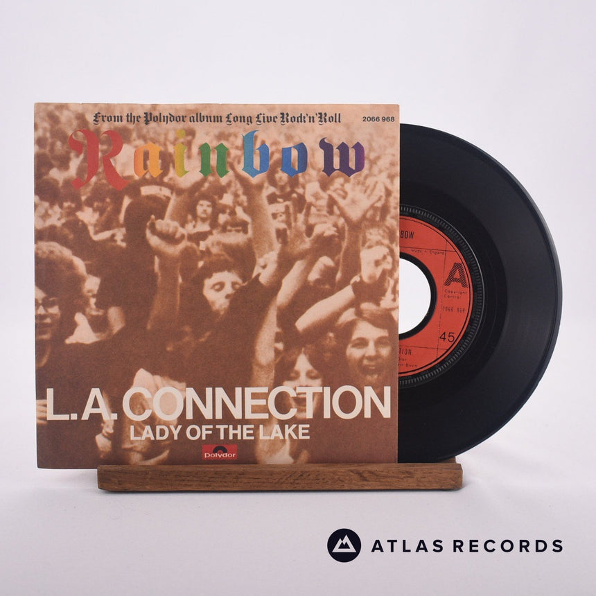 Rainbow L.A. Connection 7" Vinyl Record - Front Cover & Record