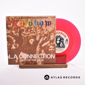 Rainbow L.A. Connection 7" Vinyl Record - Front Cover & Record
