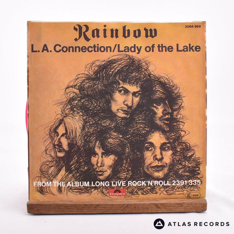 Rainbow - L.A. Connection - Red 7" Vinyl Record - EX/EX