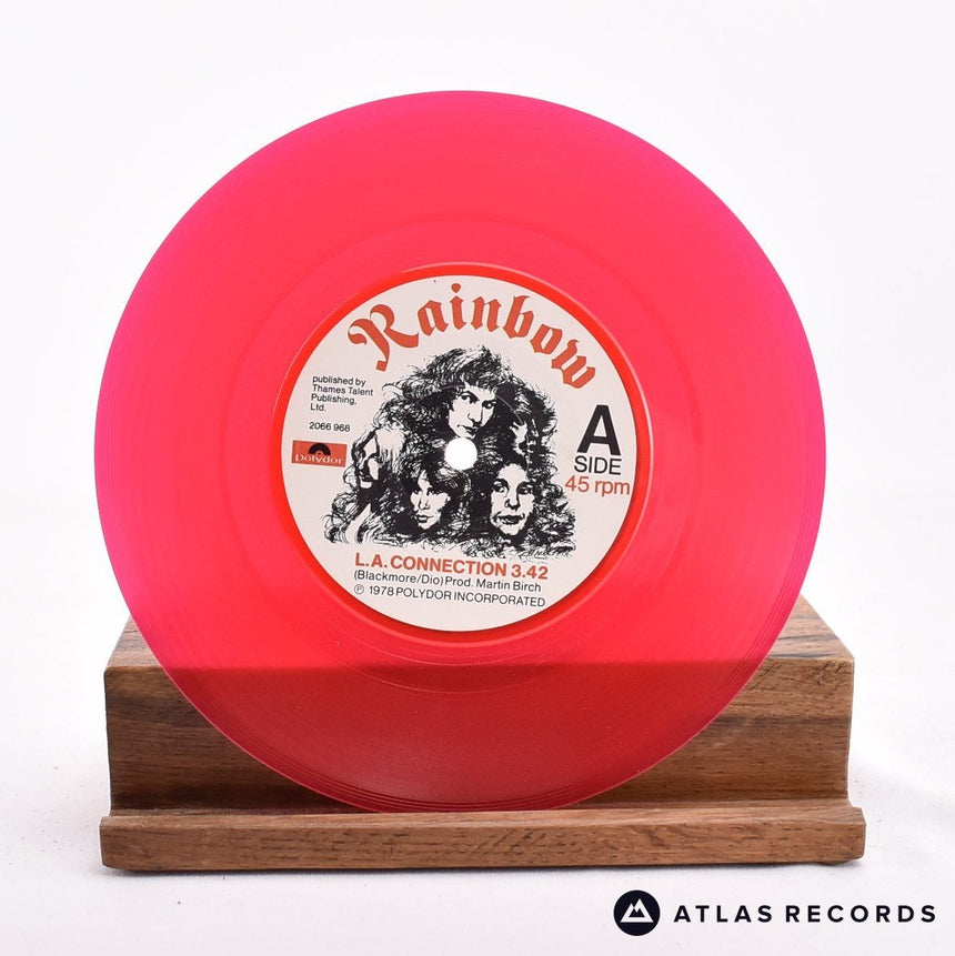 Rainbow - L.A. Connection - Red 7" Vinyl Record - EX/EX