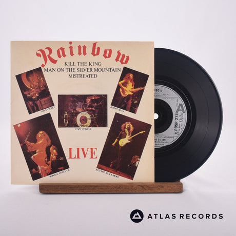 Rainbow Live 7" Vinyl Record - Front Cover & Record