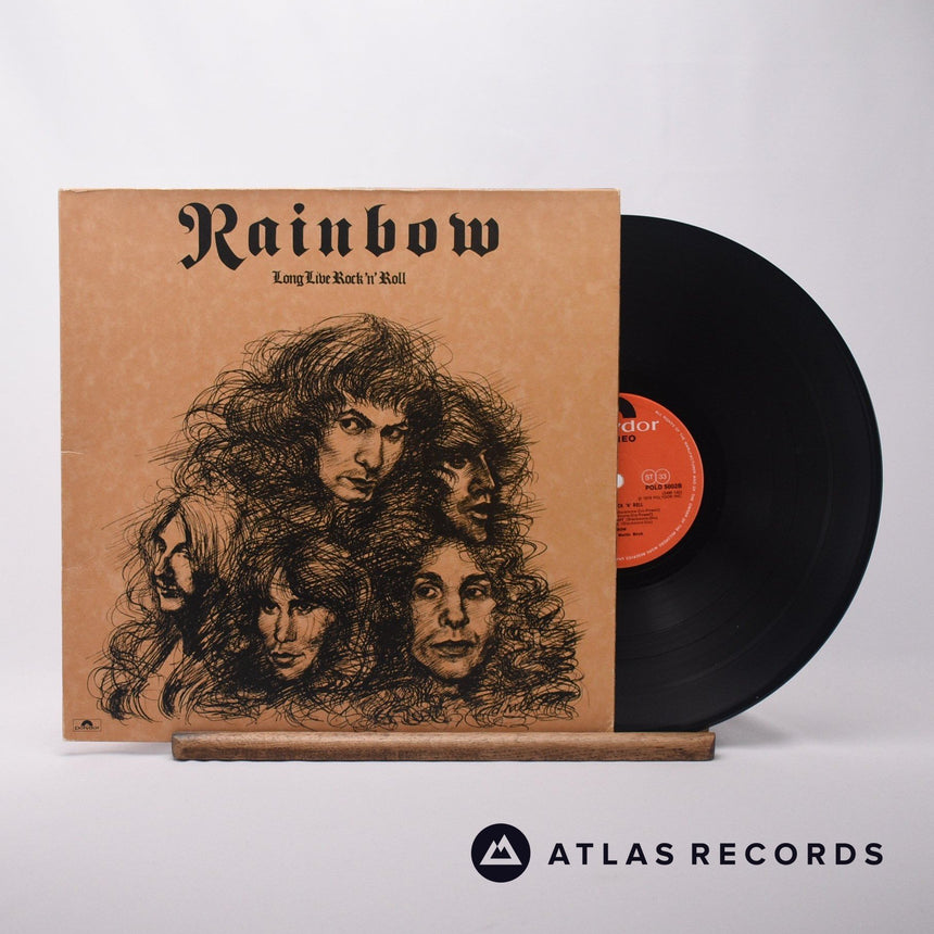 Rainbow Long Live Rock 'N' Roll LP Vinyl Record - Front Cover & Record