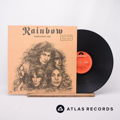 Rainbow Long Live Rock 'N' Roll LP Vinyl Record - Front Cover & Record