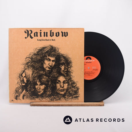 Rainbow Long Live Rock 'N' Roll LP Vinyl Record - Front Cover & Record