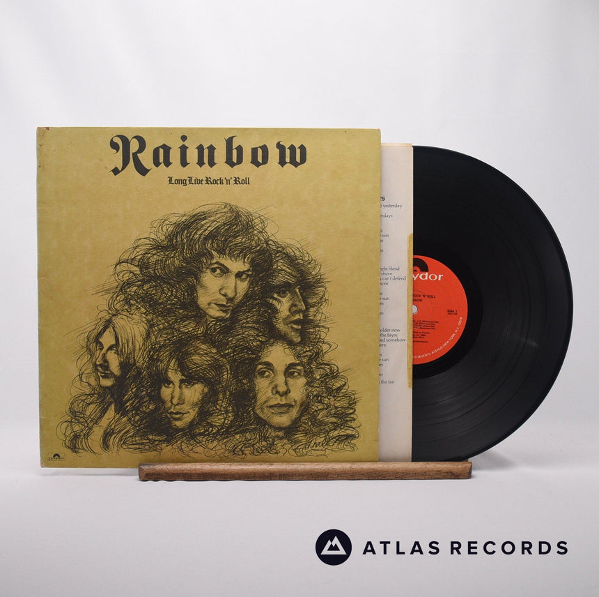 Rainbow Long Live Rock 'N' Roll LP Vinyl Record - Front Cover & Record