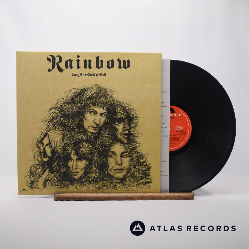 Rainbow Long Live Rock 'N' Roll LP Vinyl Record - Front Cover & Record