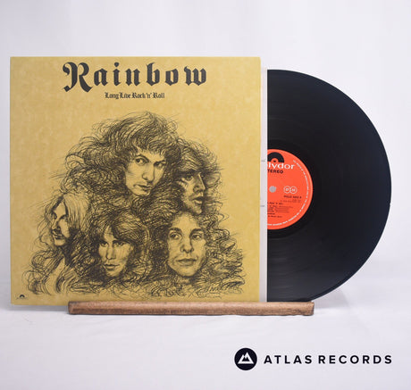Rainbow Long Live Rock 'N' Roll LP Vinyl Record - Front Cover & Record