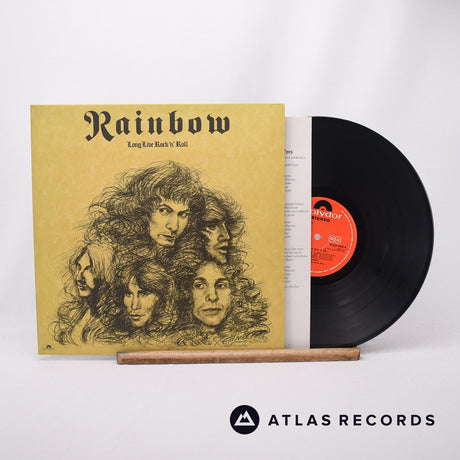 Rainbow Long Live Rock 'N' Roll LP Vinyl Record - Front Cover & Record