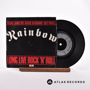 Rainbow Long Live Rock 'N' Roll 7" Vinyl Record - Front Cover & Record