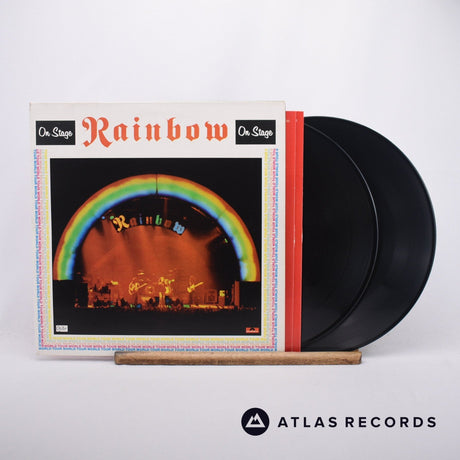 Rainbow On Stage 2 x LP Vinyl Record - Front Cover & Record