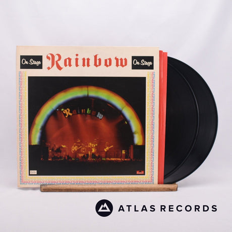 Rainbow On Stage Double LP Vinyl Record - Front Cover & Record