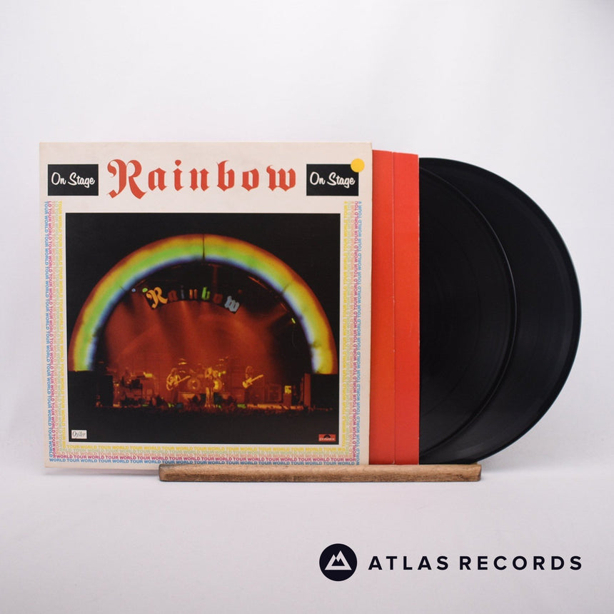 Rainbow On Stage 2 x LP Vinyl Record - Front Cover & Record