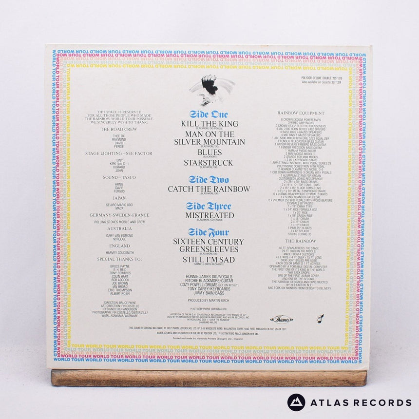 Rainbow - On Stage - Repress Gatefold 2 x LP Vinyl Record - EX/NM